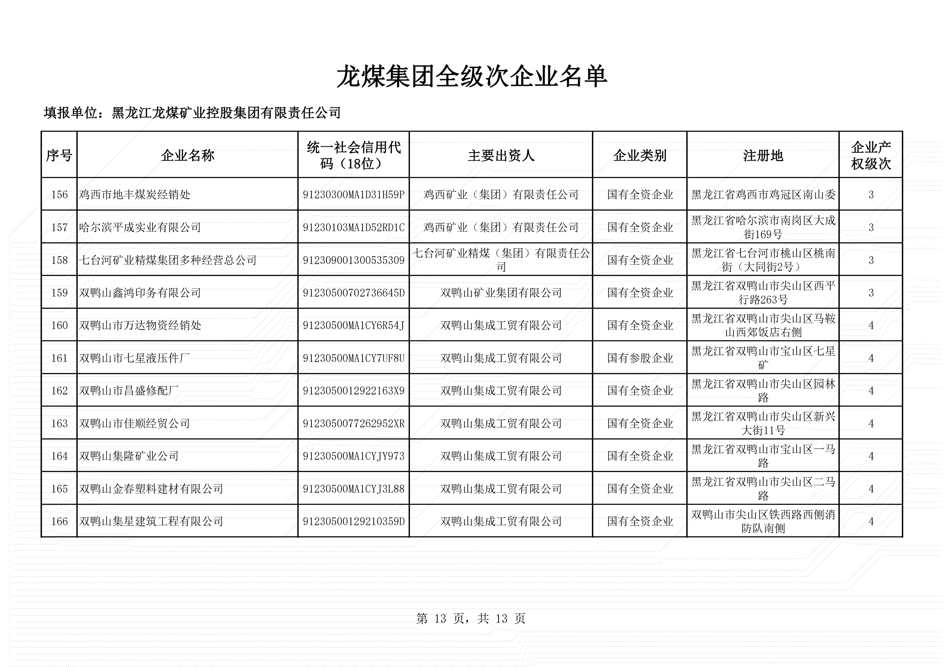 全级次企业名单 (13)